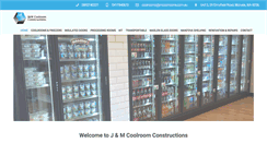 Desktop Screenshot of jmcoolrooms.com.au